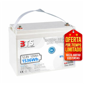 Batería LiFePO4 BTL12/120-L