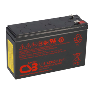 CSB UPS123606 - Batería AGM - 12V 6,5Ah - F2 F1