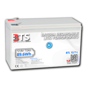 Batería LiFePO4 BTL12/7-L