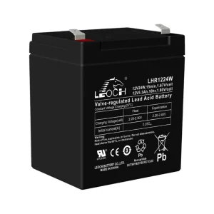 Leoch LHR1224W Batería AGM - 12V 5,3Ah (24W) - Faston T1/T2